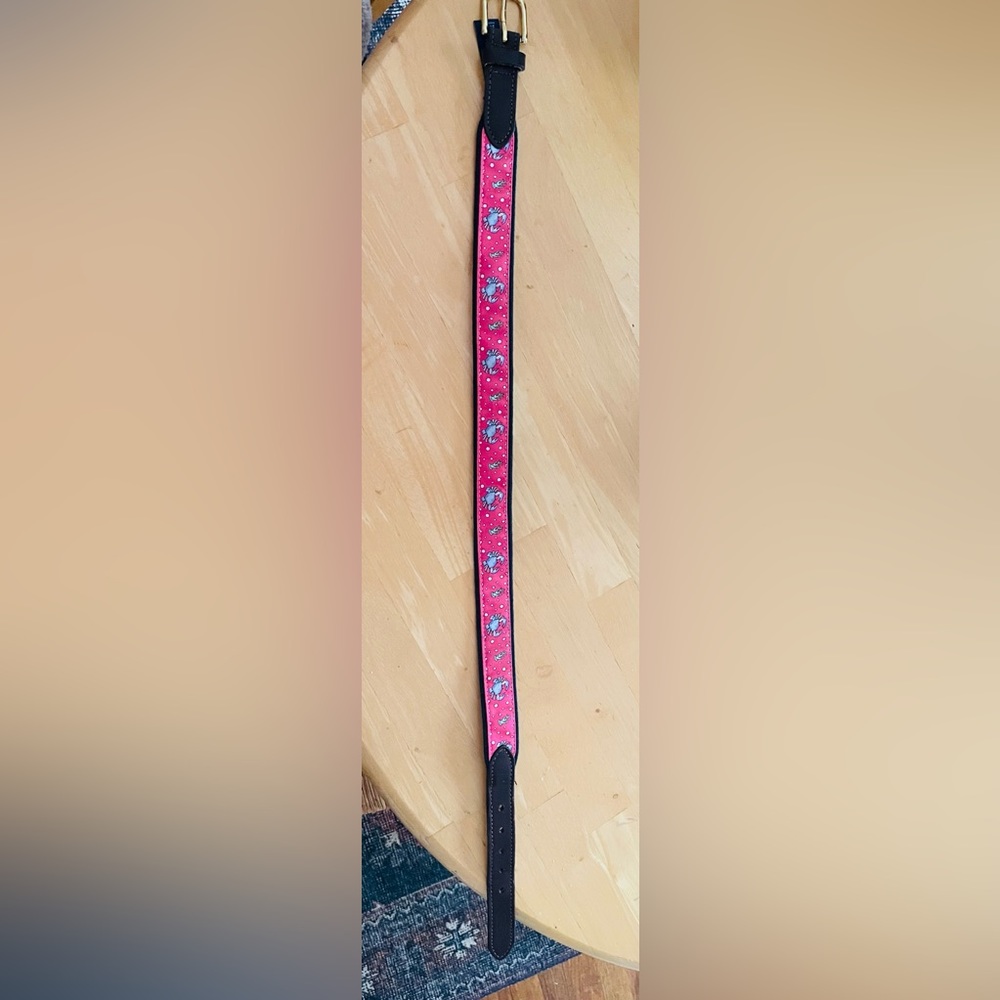 Vineyard vines Biys crab belt